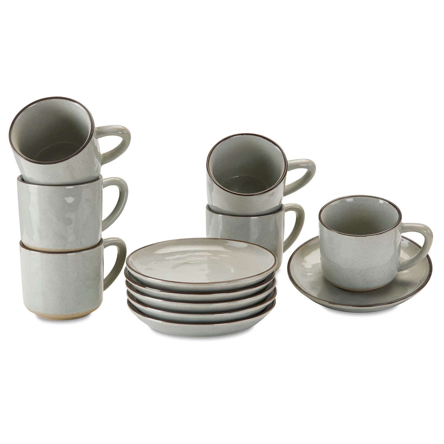 Tasse mit Untertasse 6er Set Biarré