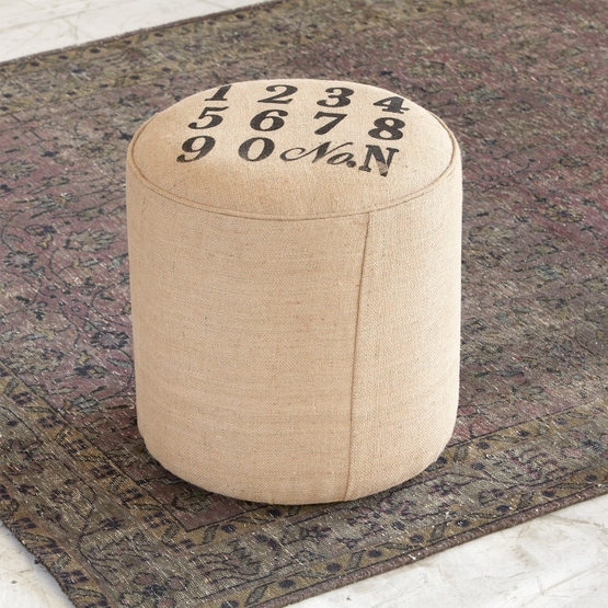 Hocker Monty beige