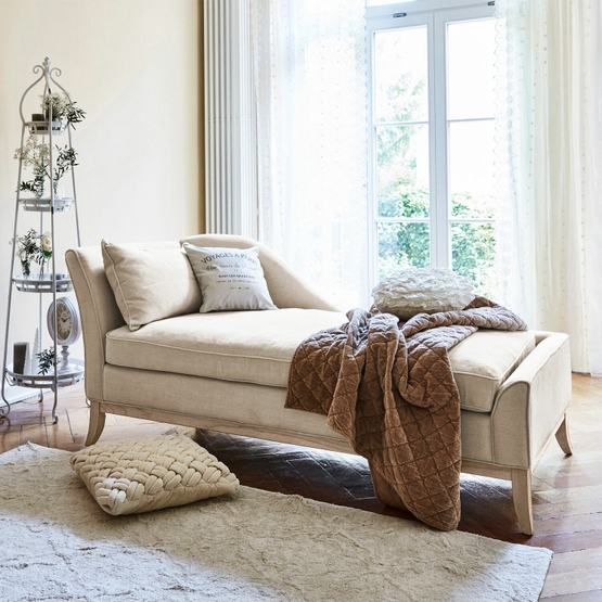 Chaiselongue Alphonse beige