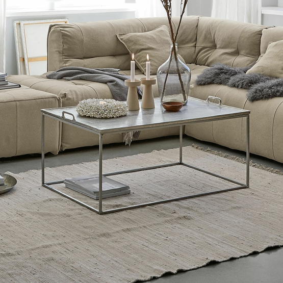 Couchtisch Bellingham silber