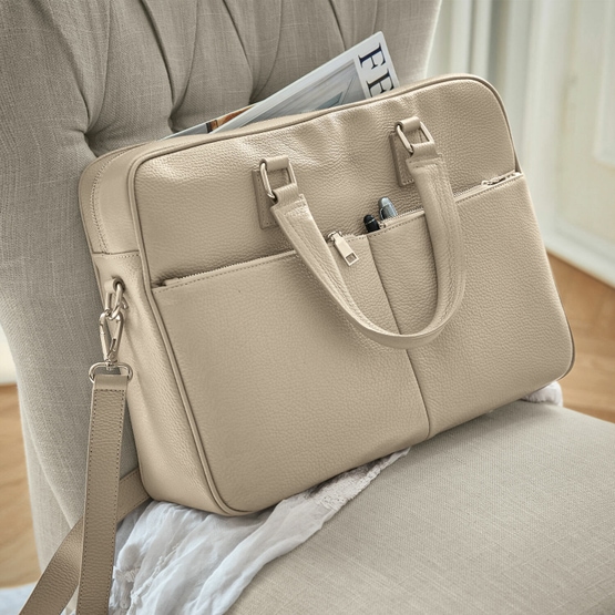 Laptoptasche Keaton beige