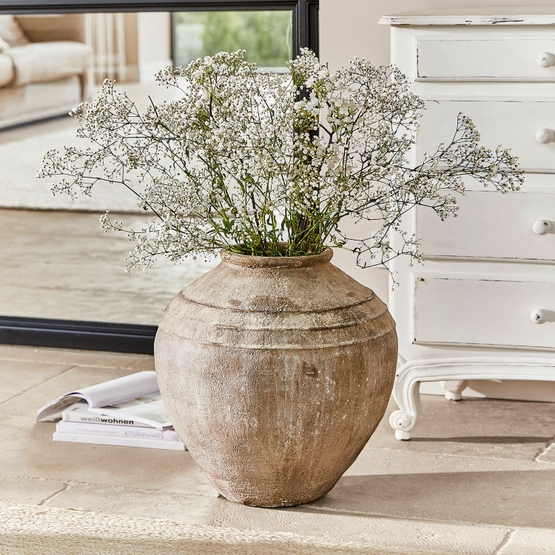 Vase Lanster antikbraun