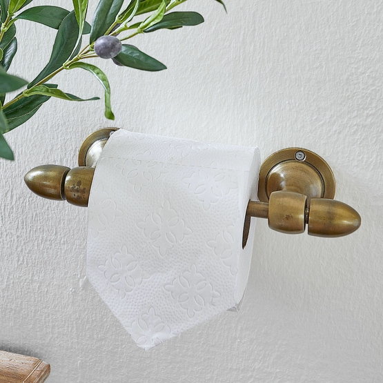 Toilettenpapierhalter Anthé messing