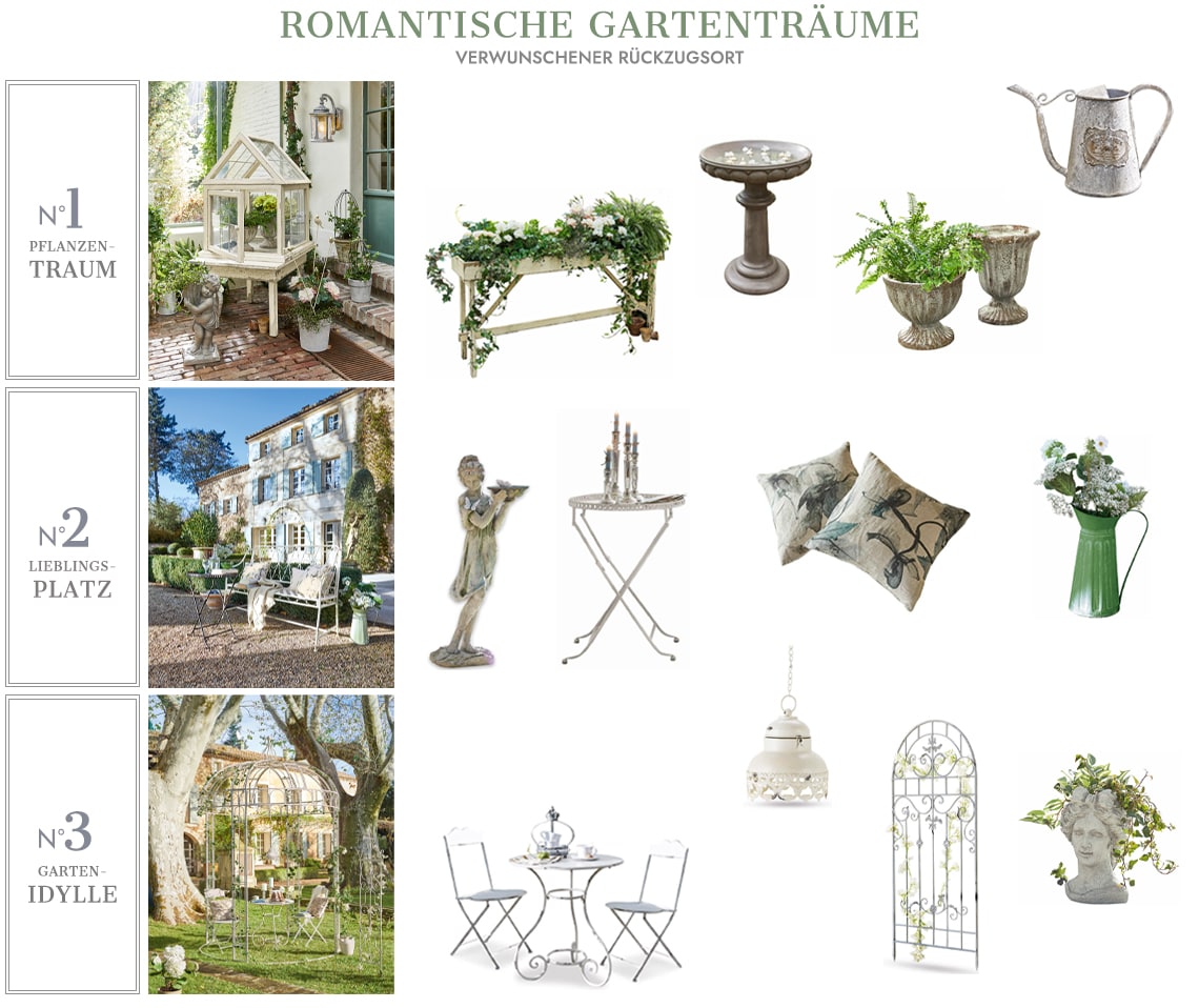 Romantische Gartenträume